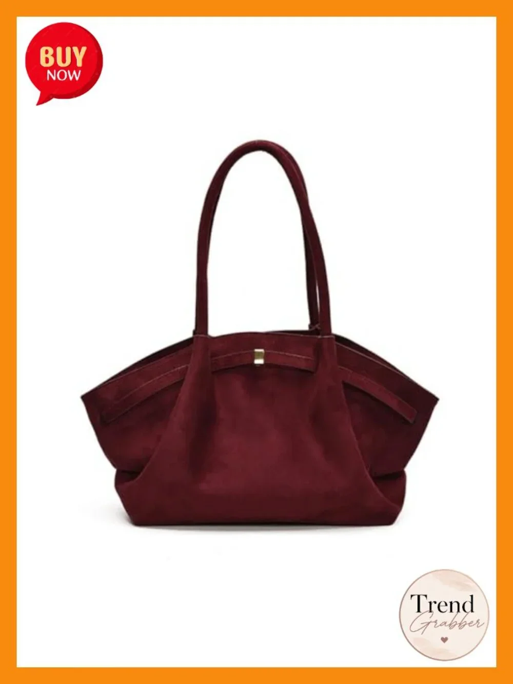 Large-Capacity Vintage Faux Suede Work Tote Bag - Spacious, Shoulder & Crossbody